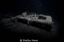 The sickbay in a Japanese wreck from the World War II in ... by Stefan Heer 